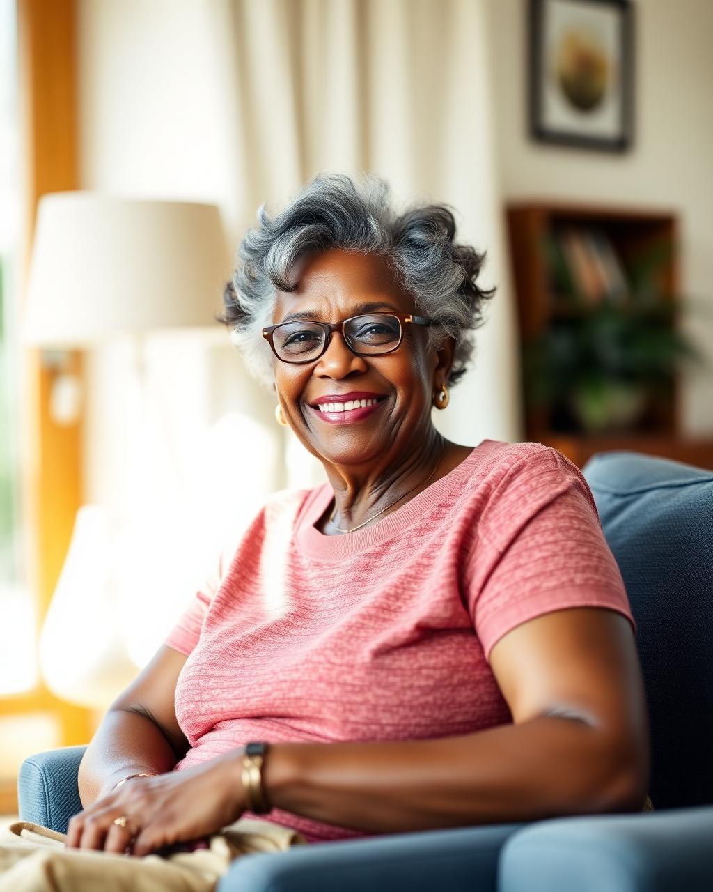 Residents enjoying their independent living home